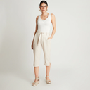 CAPRI ESTAMPADO CON LAZO Y BOLSILLOS