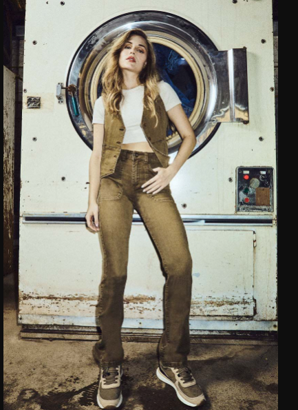 JEANS TIRO ALTO REGULAR  A5063